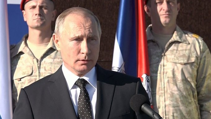 Владимир Путин посетил авиабазу Хмеймим в Сирии