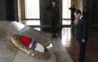 Medvedev Anıtkabir'i ziyaret ederek resmi temaslarına başladı
