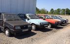 Fransa'da Lada'nın terk edilmiş oto galerisi bulundu