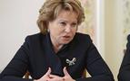 Matviyenko: Güvenin yeniden kurulması için Türkiye'nin Rusya'dan özür dilemesi lazım