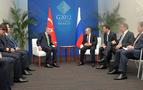 Erdoğan, Putin ile görüşme gerçekleştirdi