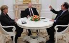 Putin, Merkel ve Hollande ile görüştü; Ukrayna endişelerini paylaştı