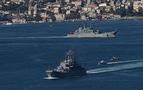 Rus savaş gemileri Boğaz’dan geçti