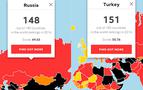Rusya ve Türkiye basın özgürlüğü sıralamasında kafa kafaya gidiyor
