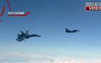 Rusya görüntüleri paylaştı: F-16 uçağı Rus Bakanın uçağına böyle yaklaştı