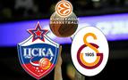 Galatasaray Odeabank, CSKA Moskova maçı için Rusya’da