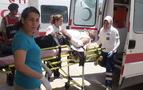 Antalya'da otobüs devrildi, 2 Rus turist yaralandı