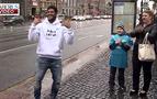 Zenitli Hulk, sokak ortasında dans etti