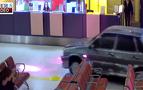 Kazan’da polisten kaçan sürücü havalimanı binasına girdi