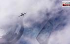 Rus pilot Suriye'de kimliği belirsiz İHA görüntüledi