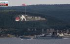 Çanakkale Boğazı'ndan Rus savaş gemisi geçti