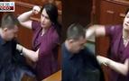 Ukrayna parlamentosunda yumruklar konuştu