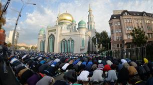 Moskova'da Kurban Namazı 2015
