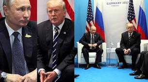 Merakla beklenen Trump-Putin görüşmesinden ilk kareler - FOTO