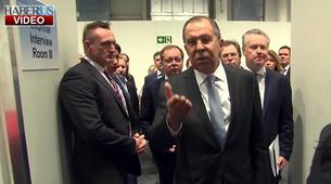 Lavrov'dan Reuters muhabirine: "What do you want? Дебил"