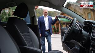 Putin, Lada’nın yeni modelini denedi; “hız sınırını aştım”