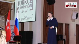 Rus gençler Türkçe Olimpiyatları'nda kıyasıya yarıştı