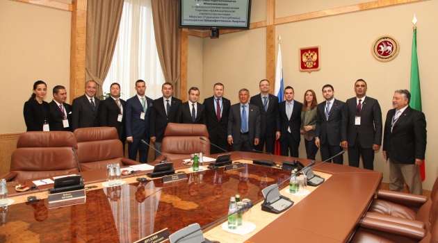 Tataristan’dan Mersin iş dünyasına destek