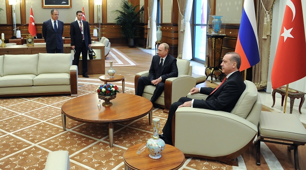 Putin, Erdoğan'la 1,5 saat görüştü