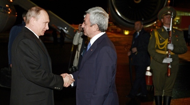 Putin sözde soykırım törenleri için Erivan’da