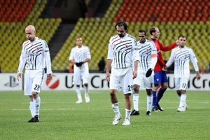 Kartal Moskova'da dondu kaldı