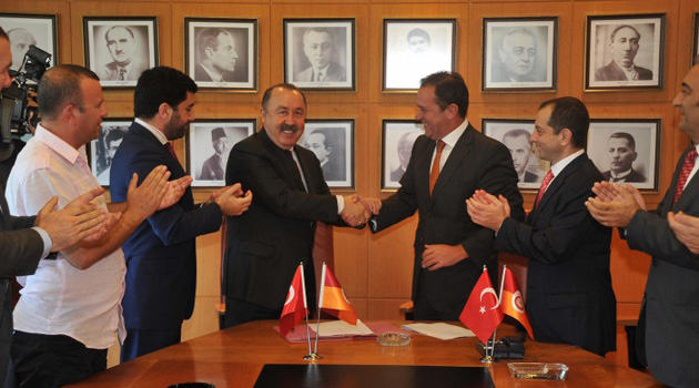Rus takımı Alania Vladikavkaz ile Galatasaray ‘kardeş külüp’ anlaşması imzaladı