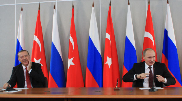 Putin Erdoğan gülüyor
